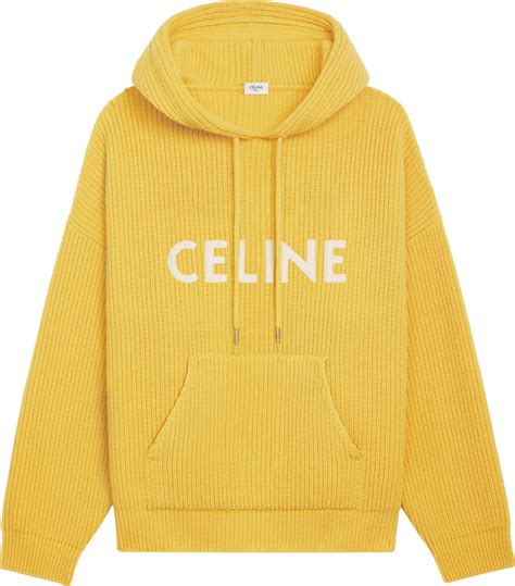 celine hoodie knit